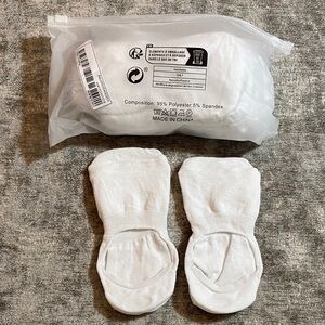 SHEIN White Women's No Show Socks 10 pair {1214}